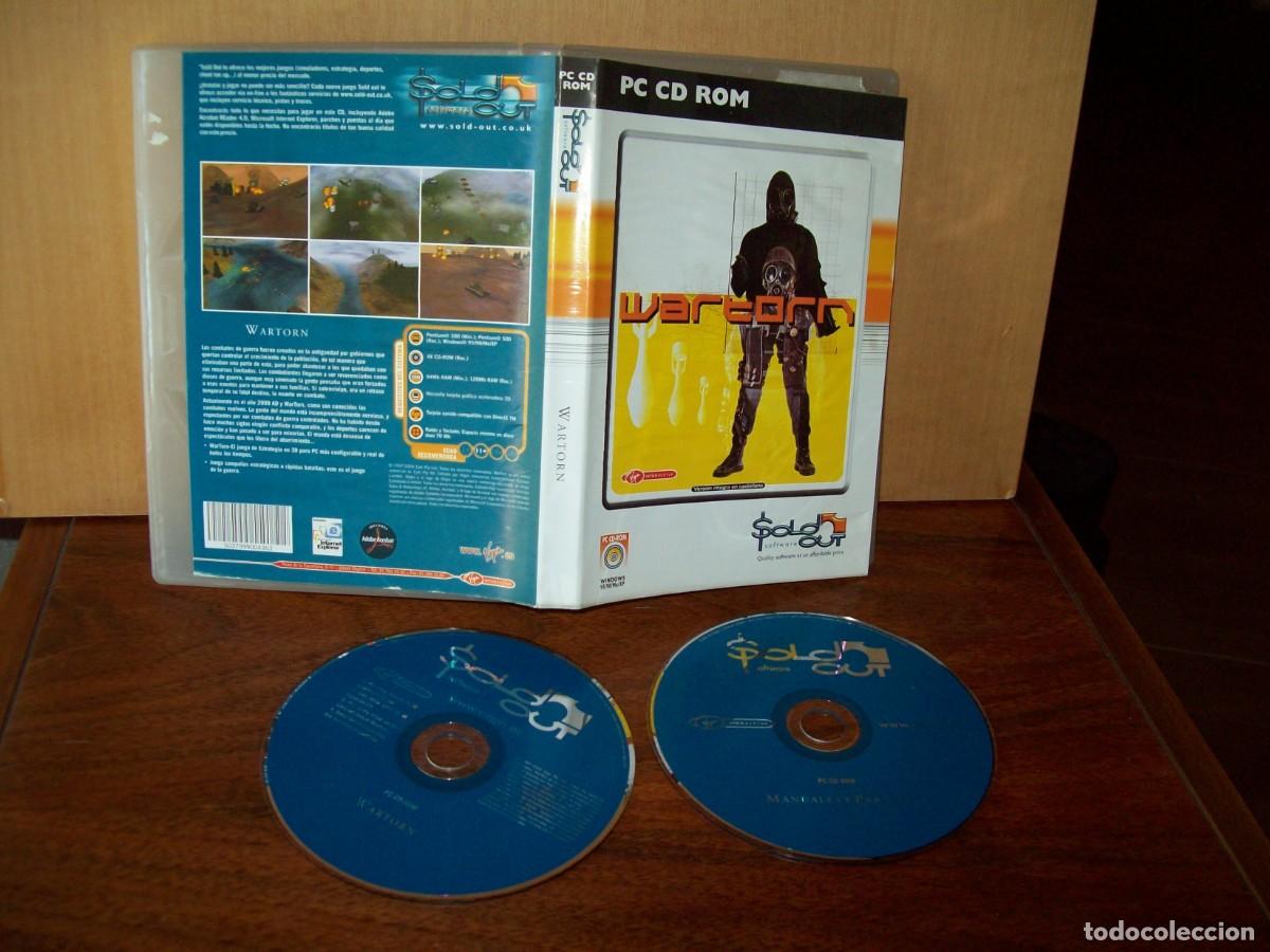 Videojuegos y consolas: WARTORN - JUEGO PC COMPLETO DOBLE CD - Foto 1