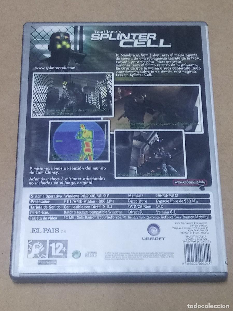 Videojuegos y consolas: Juego de PC - Tom Clancys Splinter Cell - Foto 2