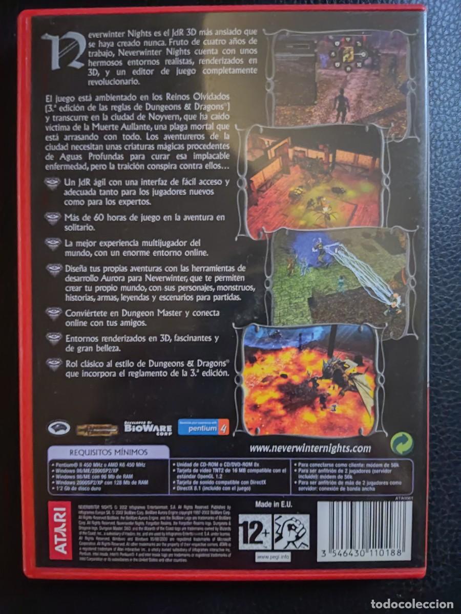 Videojuegos y consolas: Neverwinter Night PC Edici&oacute;n: Best of Atari - Foto 2