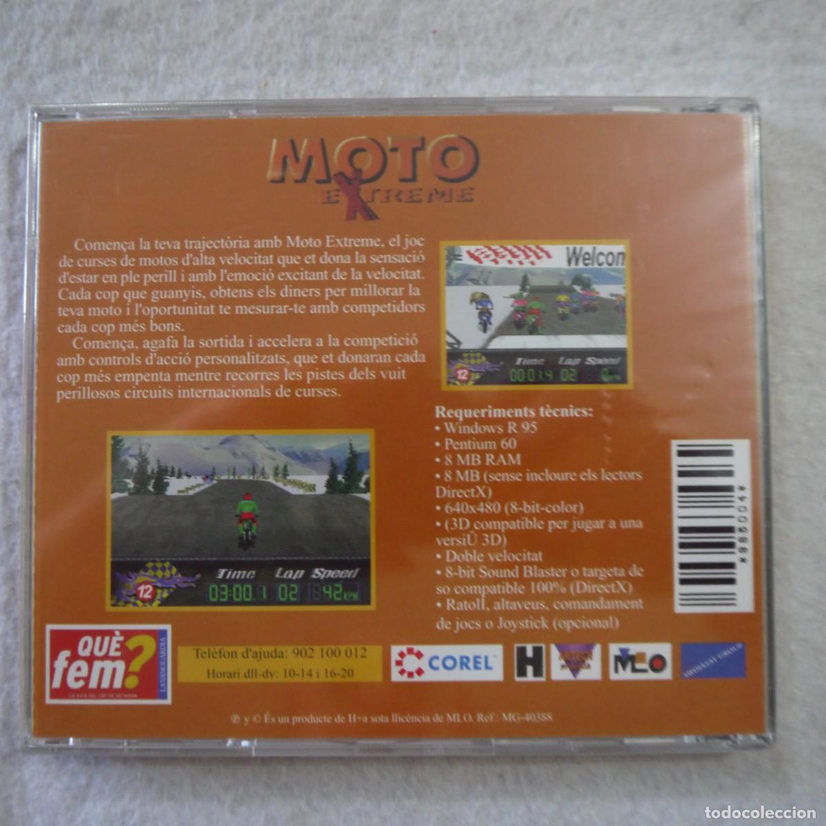 Videojuegos y consolas: MOTO EXTREME - CD-ROM PRECINTADO - Foto 2