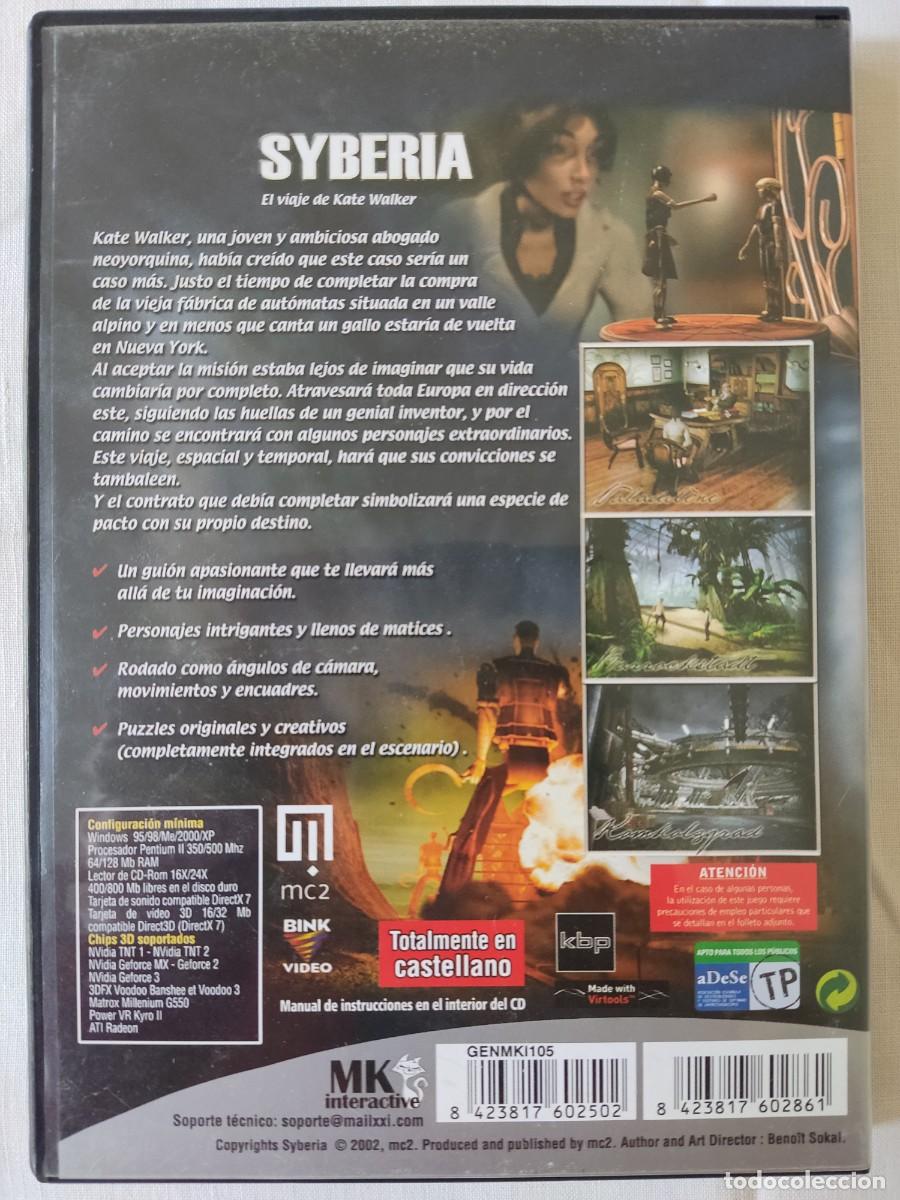 Videojuegos y consolas: Syberia PC - Foto 2