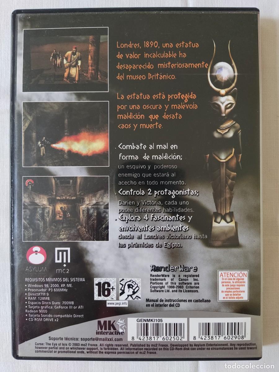 Videojuegos y consolas: Curse, the eye of Isis PC - Foto 2