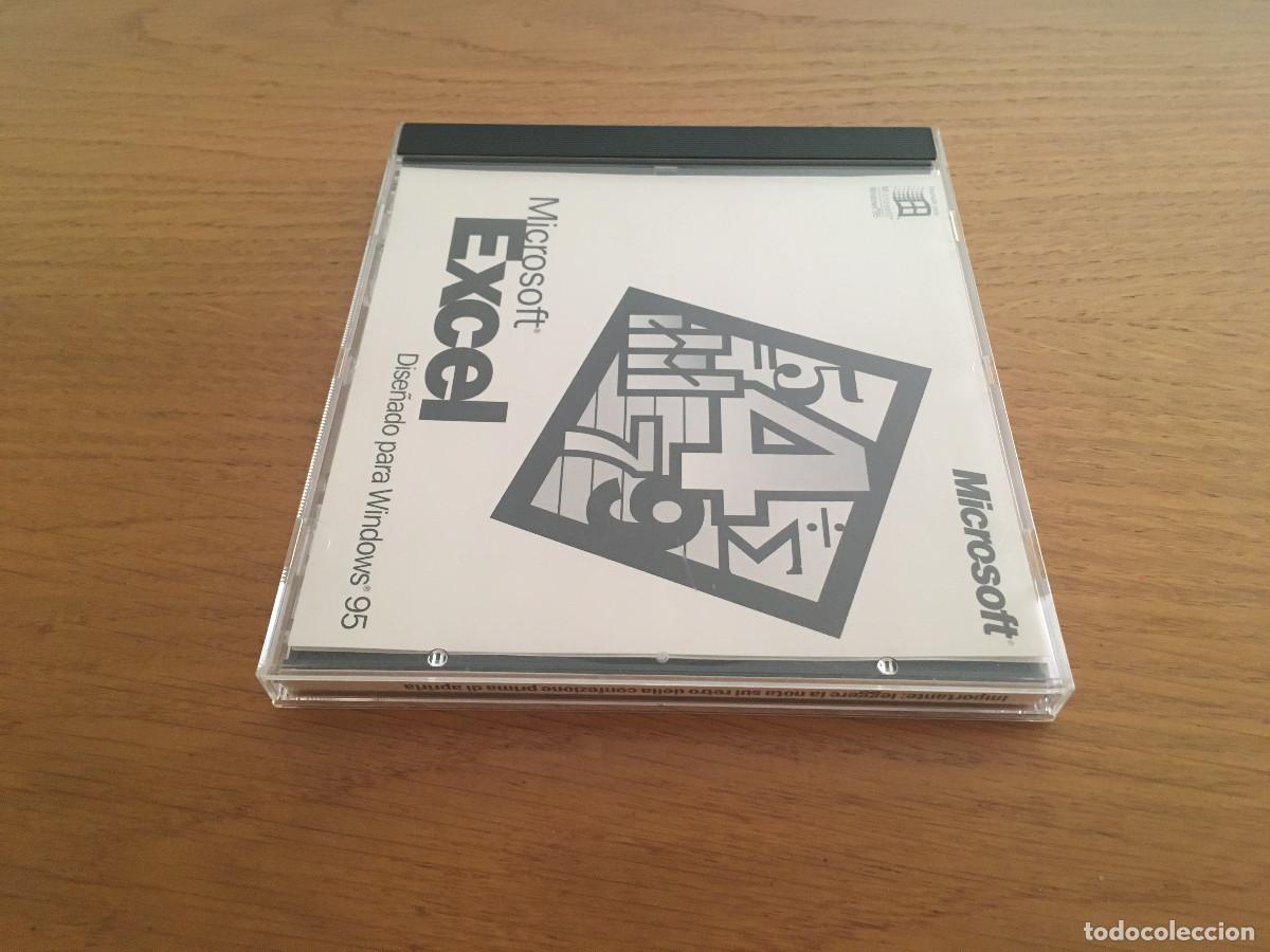 Videojuegos y consolas: Excel para Windows 95 con certificado de autenticidad. - Foto 3