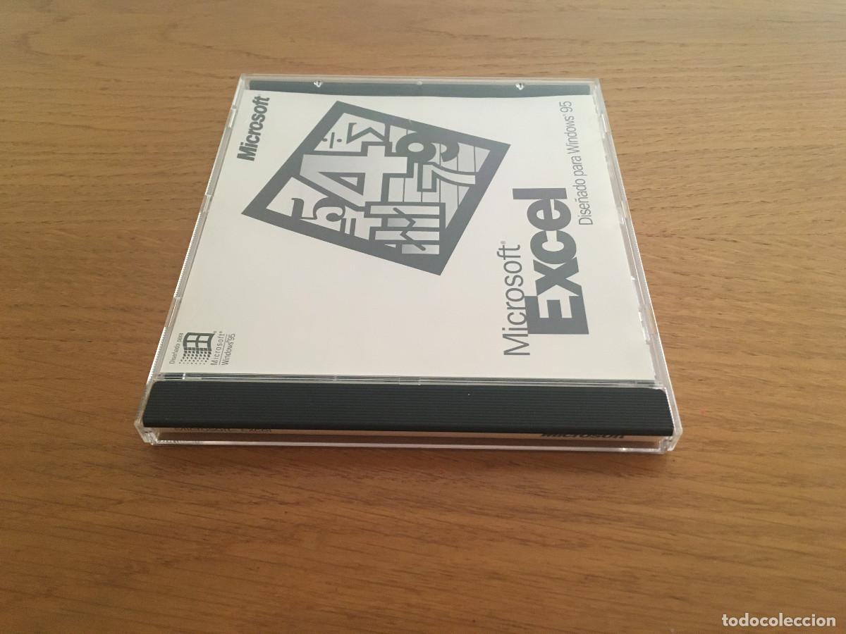 Videojuegos y consolas: Excel para Windows 95 con certificado de autenticidad. - Foto 4