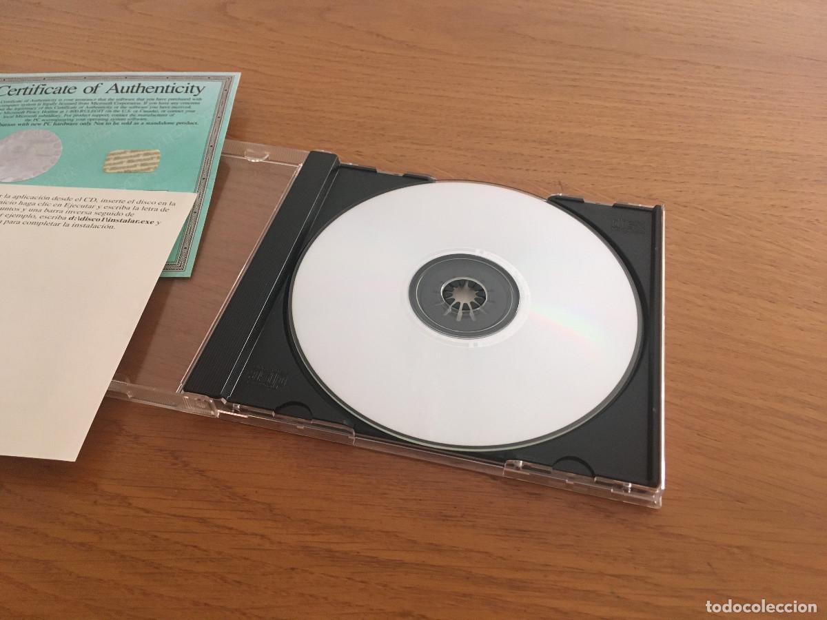 Videojuegos y consolas: Excel para Windows 95 con certificado de autenticidad. - Foto 6