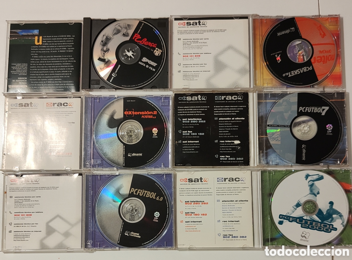 Videojuegos y consolas: Lote PC F&uacute;tbol + PC Basket - Foto 3