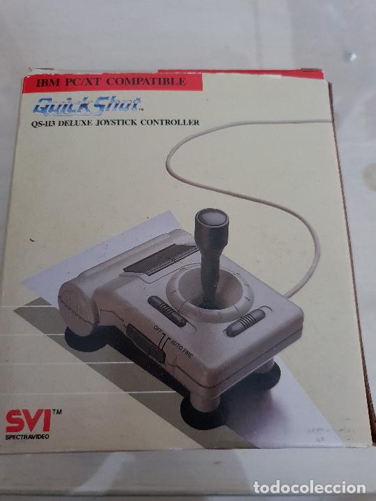 Videojuegos y consolas: Antiguo Joystick Quick Shot para IBM o compatibles - Foto 1