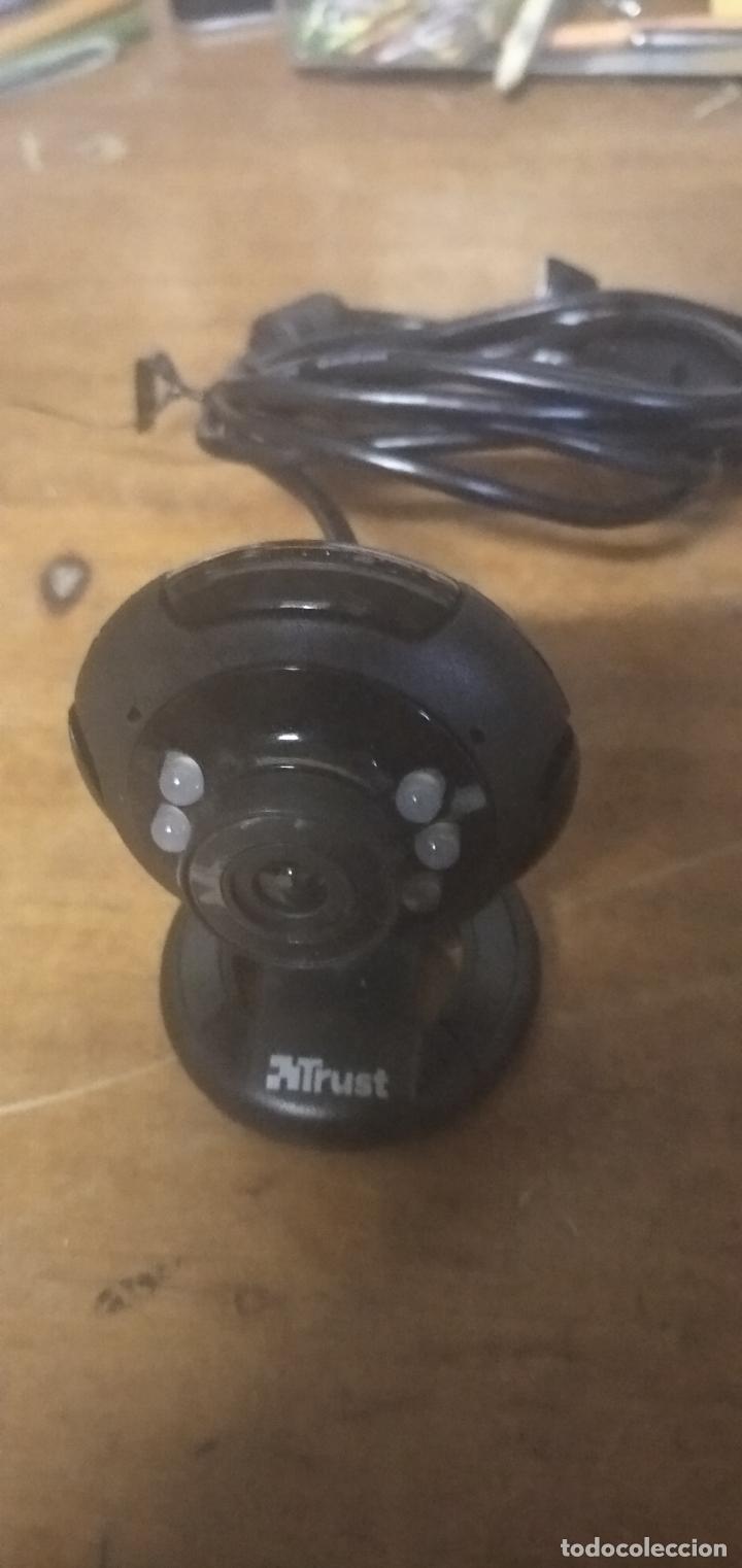 Videojuegos y consolas: CAMARA PARA PC COMO NUEVA. USB CON LEDS. - Foto 4