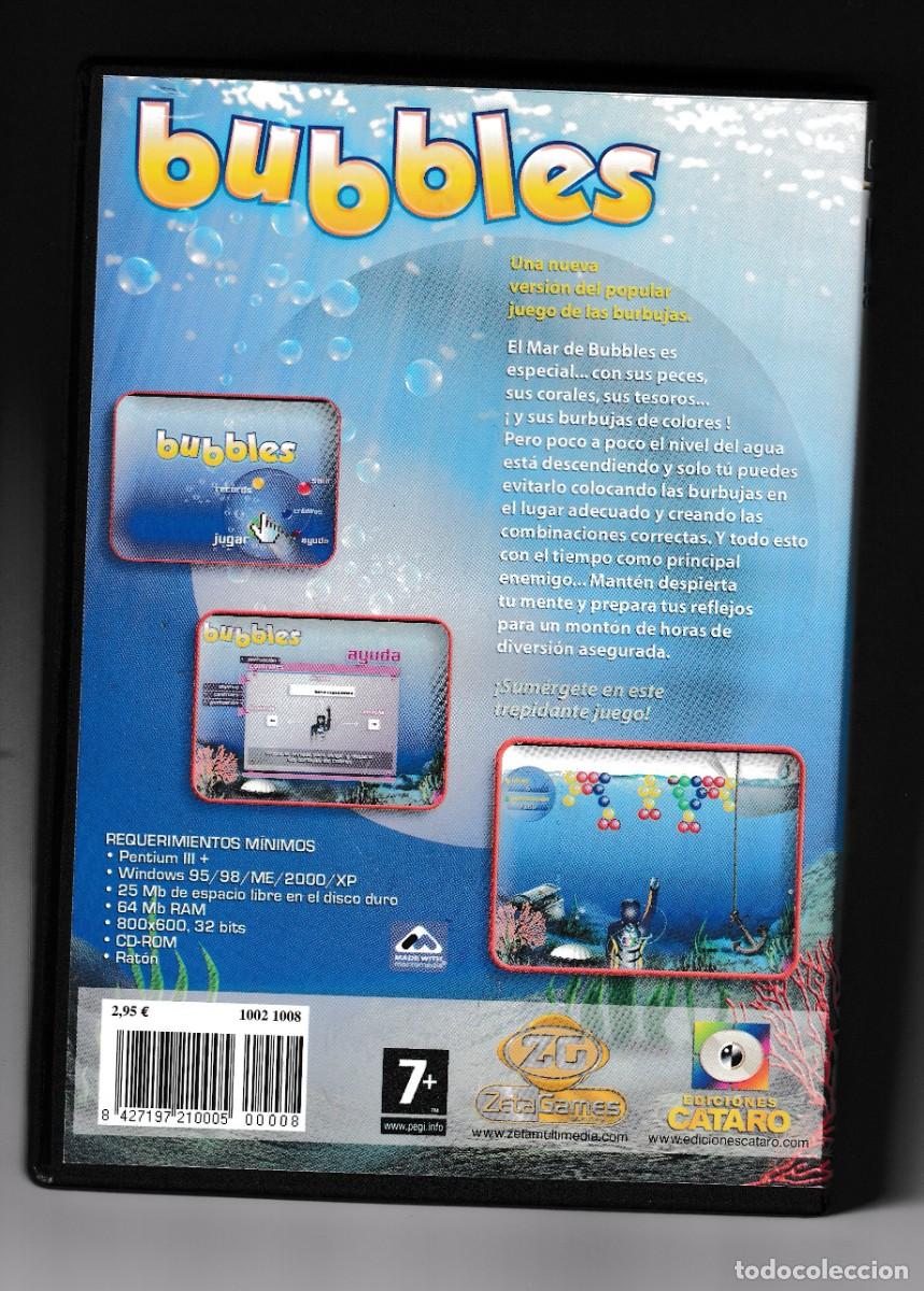 Videojuegos y consolas: JUEGO PARA PC: BUBBLES &middot; PESO: 103 GRAMOS - Foto 2