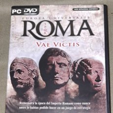Videojuegos y Consolas: JUEGO PC DVD ROMA, EUROPA UNIVERSALIS, VAE VICTIS, ALTA ESTRATEGIA HISTÓRICA, CASTELLANO CON MANUAL