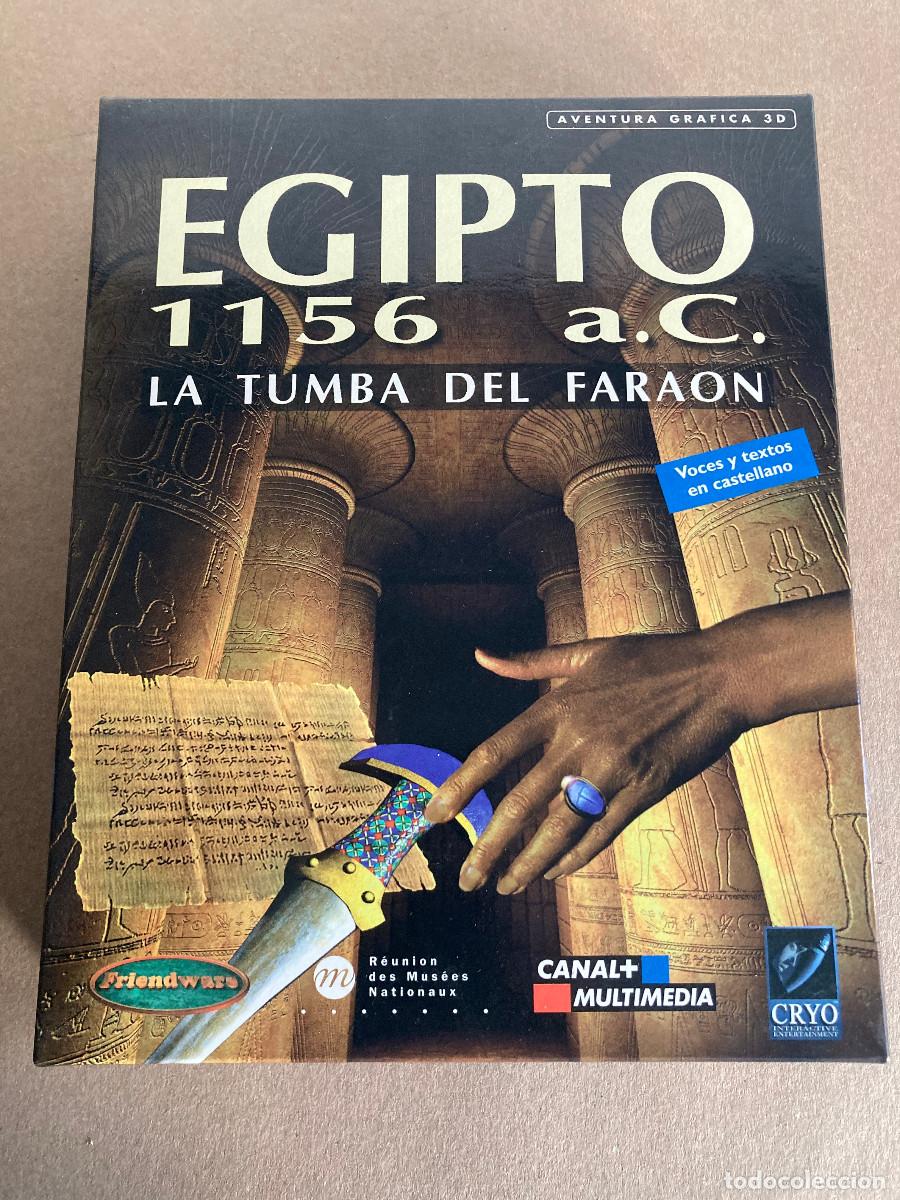 Videojuegos y consolas: JUEGO PC: EGIPTO 1156A.C. CAJA ORIGINAL COMPLETO - Foto 1