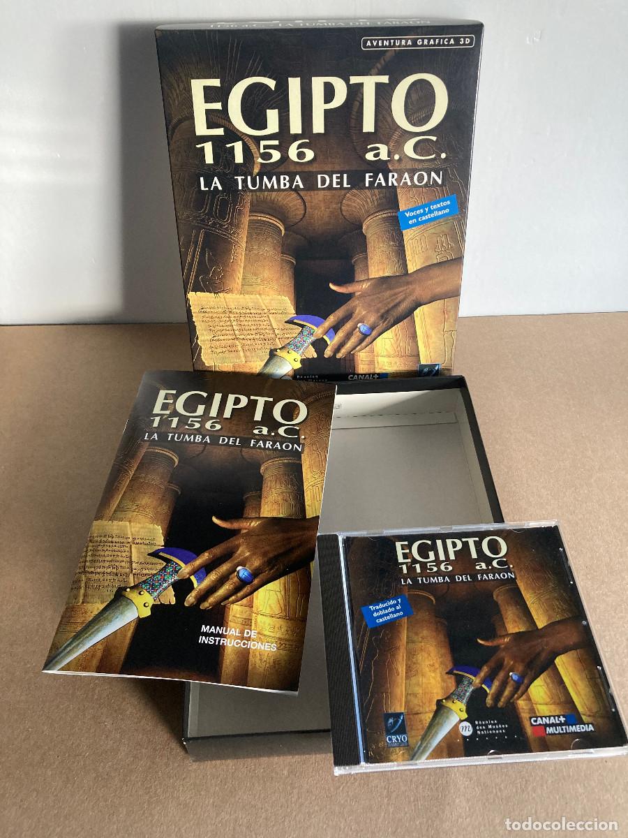 Videojuegos y consolas: JUEGO PC: EGIPTO 1156A.C. CAJA ORIGINAL COMPLETO - Foto 3