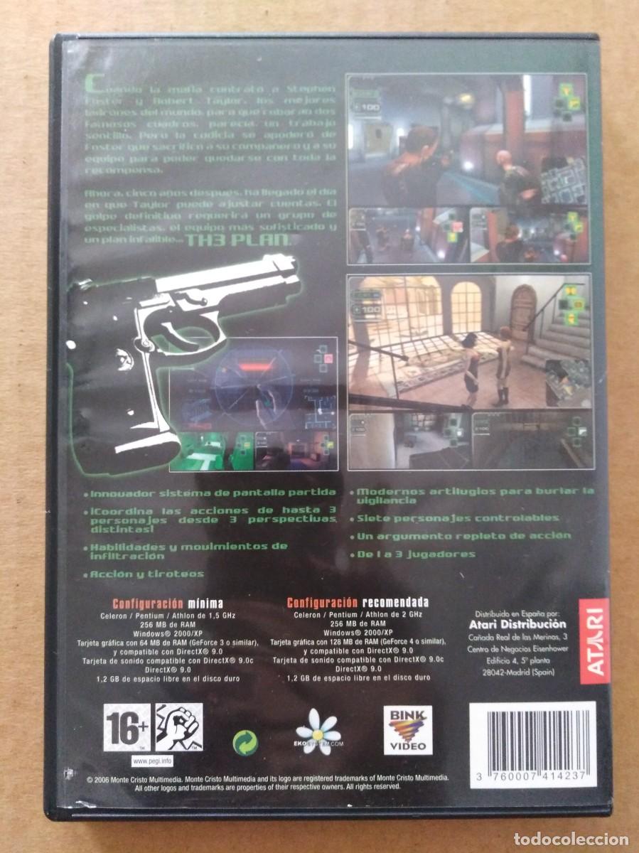 Videojuegos y consolas: Juego PC CD-Rom Th3 Plan (Monte Cristo / Atari, 2006). Con manual. - Foto 2