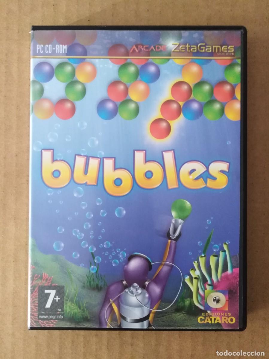Videojuegos y consolas: Juego PC CD-Rom Bubbles (C&aacute;taro/Zeta Games, 2004). - Foto 1