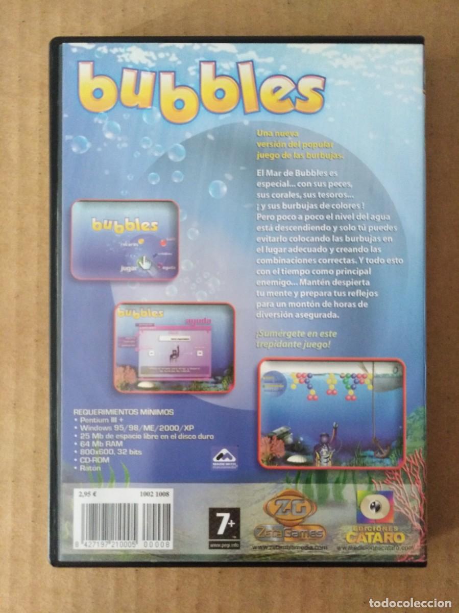 Videojuegos y consolas: Juego PC CD-Rom Bubbles (C&aacute;taro/Zeta Games, 2004). - Foto 2