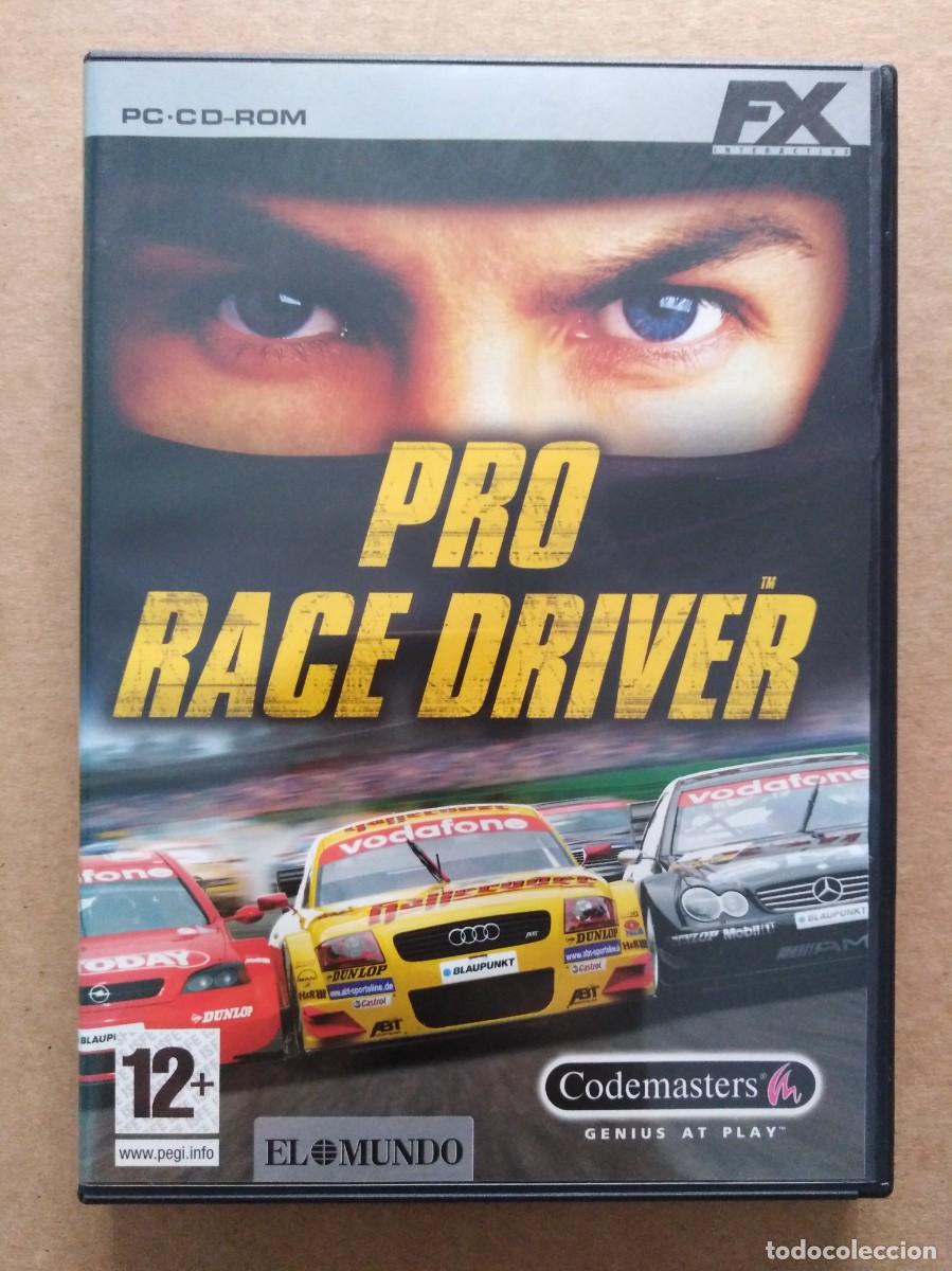 Videojuegos y consolas: Juego PC CD-Rom Pro Race Driver (Codemasters, 2003). 2 discos. Con manual y pegatinas. - Foto 1