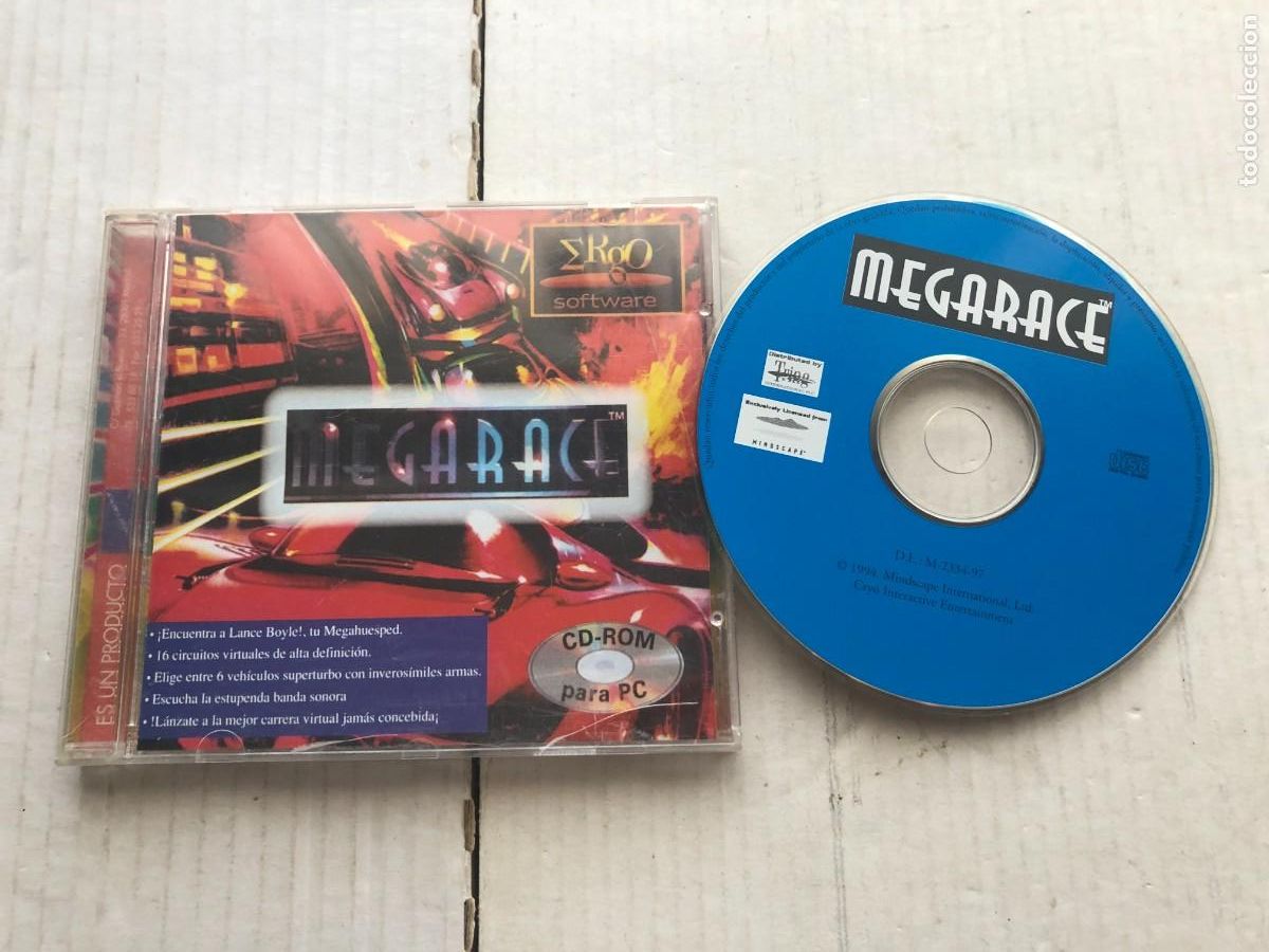 Videojuegos y consolas: MEGARACE MEGA RACE - PC CD KREATEN - Foto 1