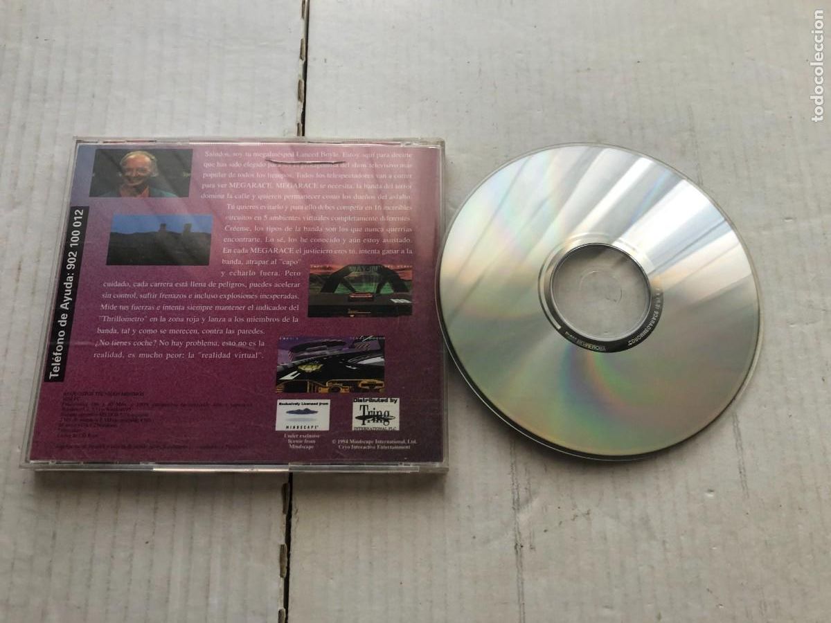 Videojuegos y consolas: MEGARACE MEGA RACE - PC CD KREATEN - Foto 2