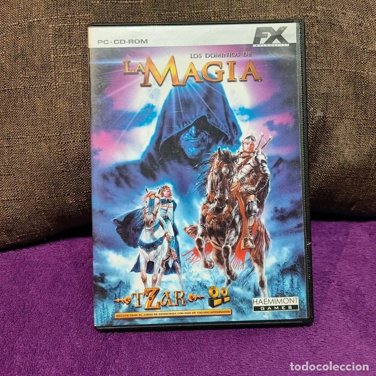 Videojuegos y consolas: PC CD-ROM LOS DOMINIOS DE LA MAGIA TZAR **SEMINUEVO** - Foto 1