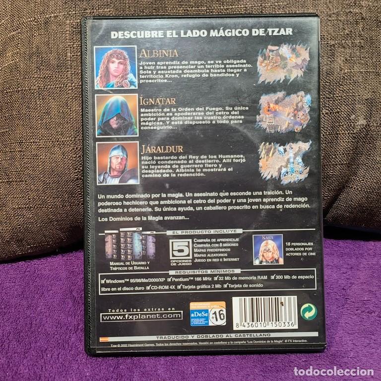 Videojuegos y consolas: PC CD-ROM LOS DOMINIOS DE LA MAGIA TZAR **SEMINUEVO** - Foto 2