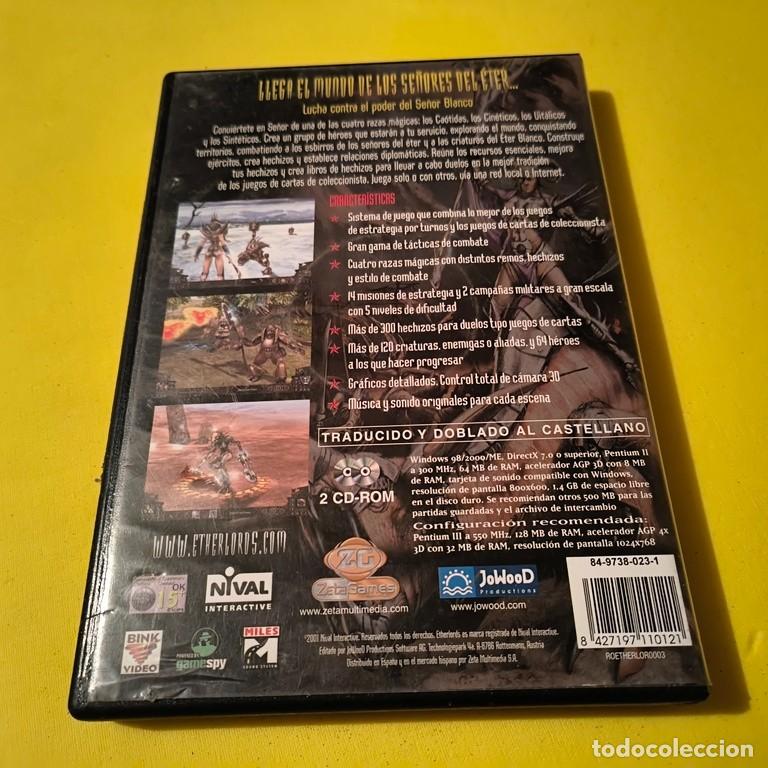 Videojuegos y consolas: PC CD-ROM ETHERLORDS **SEMINUEVO** - Foto 5