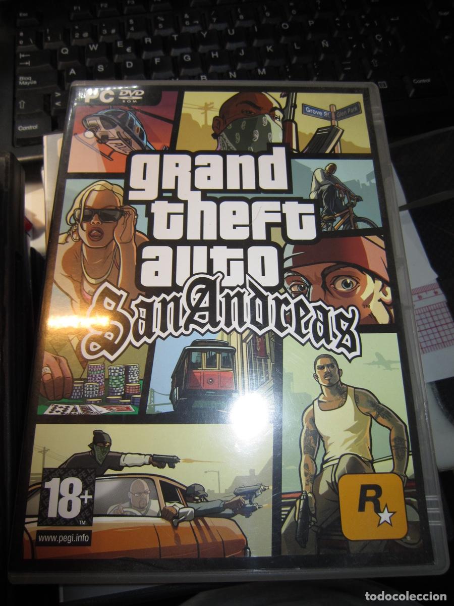 Videojuegos y consolas: GRAND THE AUTO SAN ANDREAS GTA ANDREA - PC CON MAPA - Foto 1
