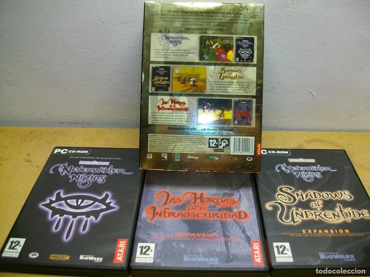 Videojuegos y consolas: Neverwinter Nights Deluxe Edition PACK DE 3 JUEGOS PC - Foto 3