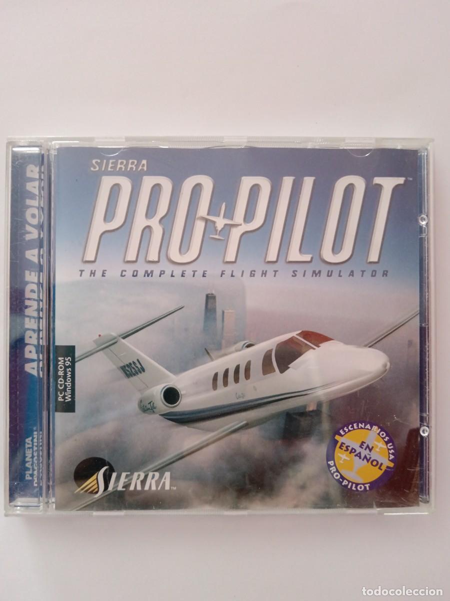 Videojuegos y consolas: Pro pilot. The complete flight simulator cd 2,3,4 y 5 - Foto 1