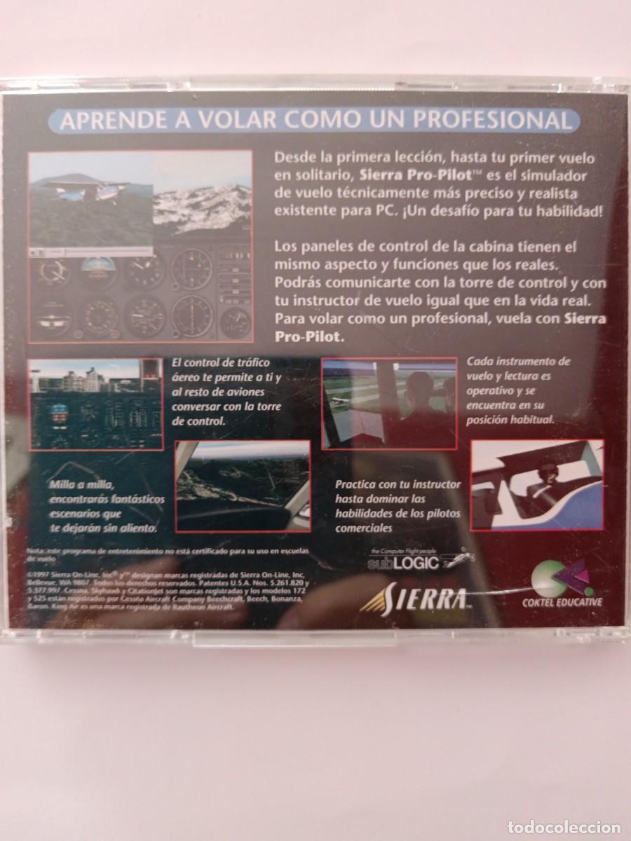 Videojuegos y consolas: Pro pilot. The complete flight simulator cd 2,3,4 y 5 - Foto 2