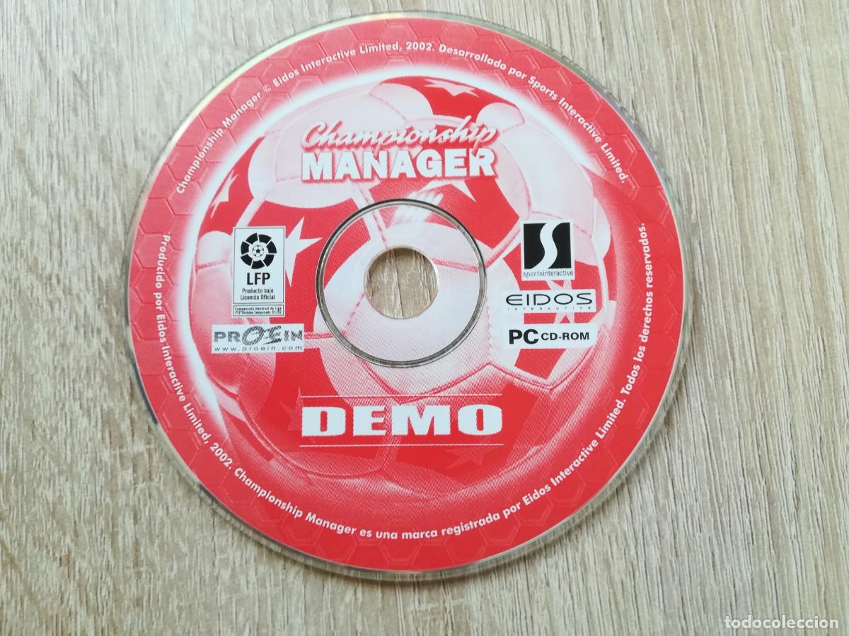 Videojuegos y consolas: CHAMPIONSHIP MANAGER DEMO - PC CD ROM - EIDOS INTERACTIVE LIMITED - A&Ntilde;O 2002. - Foto 1
