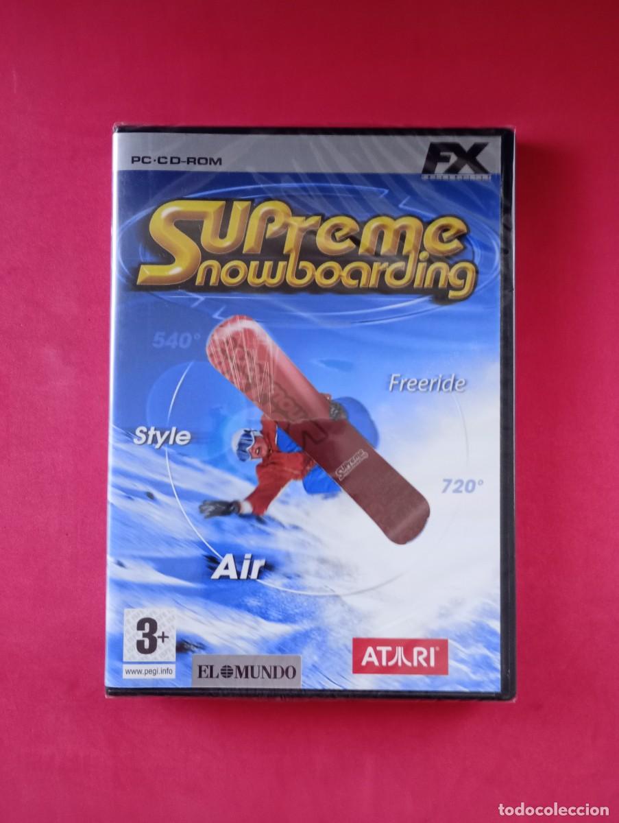 Videojuegos y consolas: SUPREME SNOWBOARDING. JUEGO PC-CD-ROM. FX INTERACTIVE. (PRECINTADO) - Foto 1