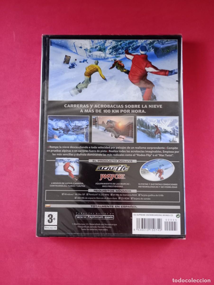Videojuegos y consolas: SUPREME SNOWBOARDING. JUEGO PC-CD-ROM. FX INTERACTIVE. (PRECINTADO) - Foto 3