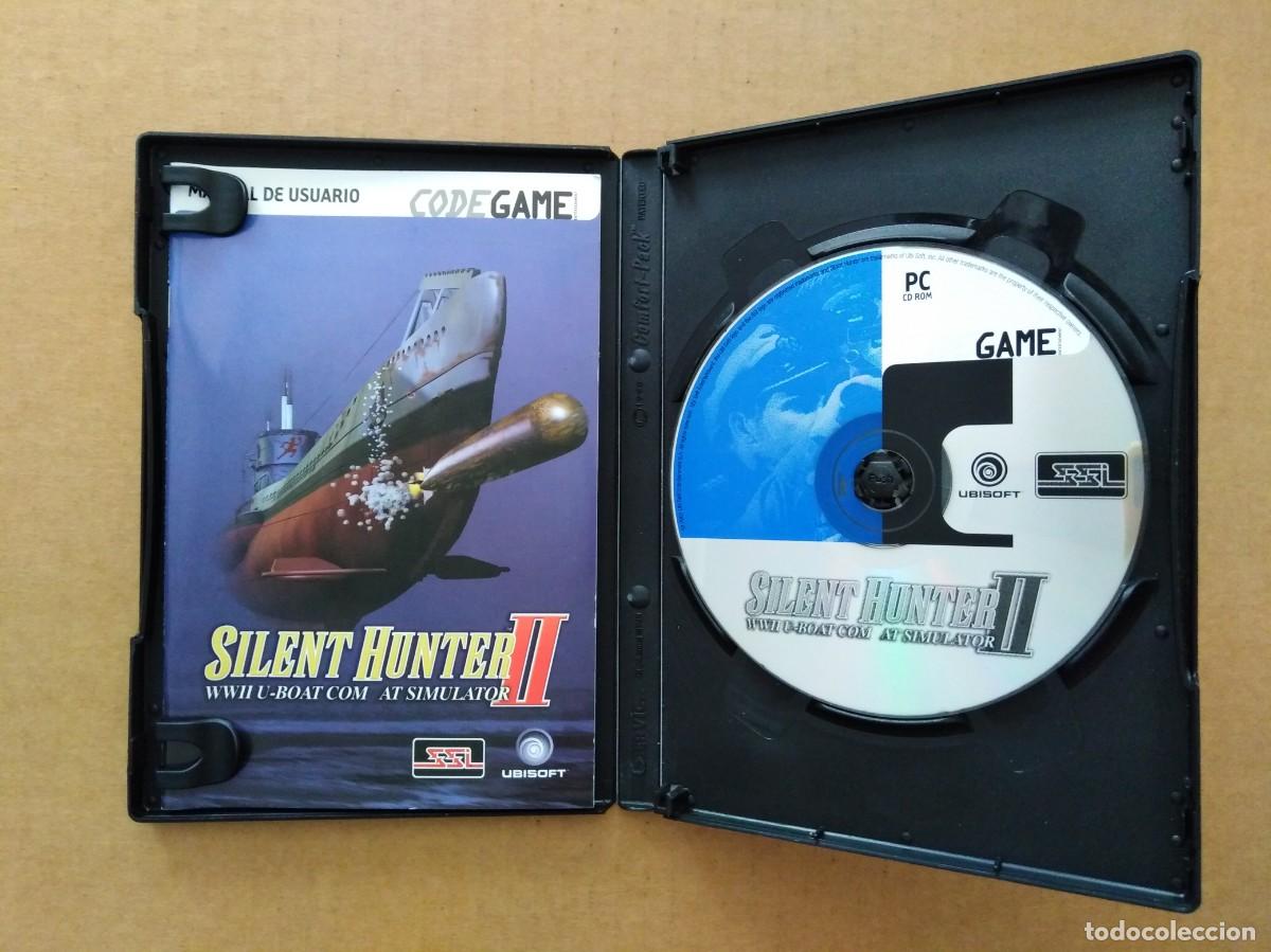 Videojuegos y consolas: Juego PC CD-Rom Silent Hunter II (Ubisoft, 2001). Code Game. Con manual. - Foto 3