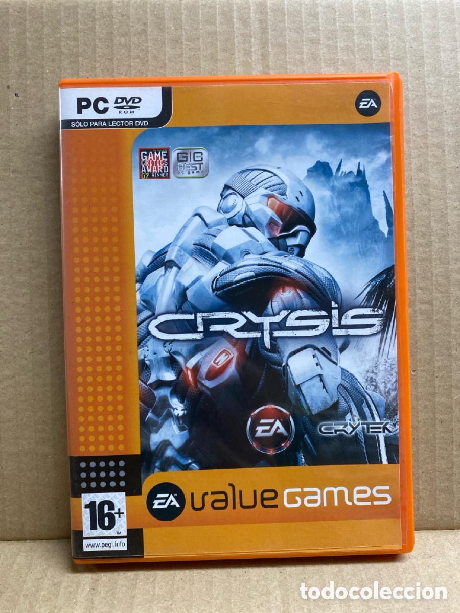 Videojuegos y consolas: JUEGO PC CRYSIS. INCLUYE MANUAL - Foto 1