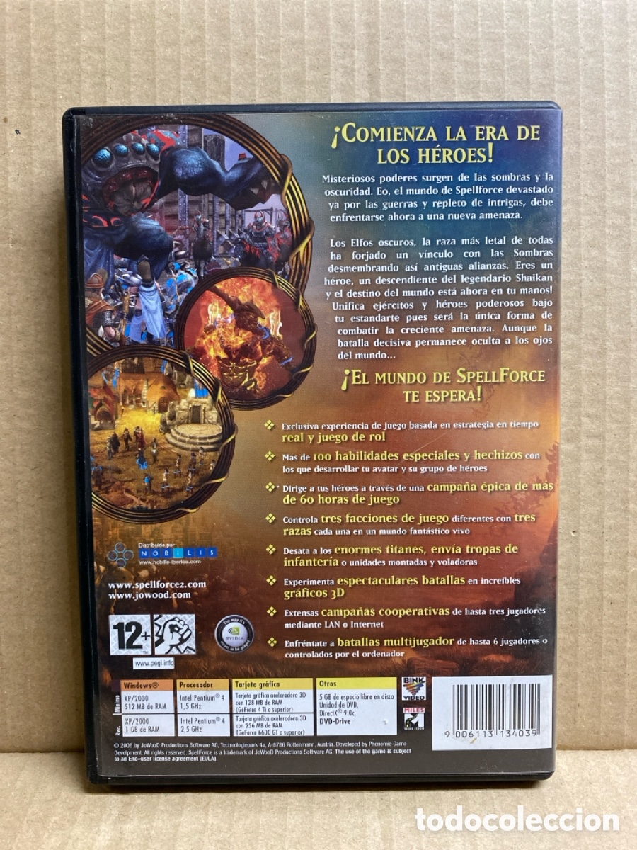 Videojuegos y consolas: JUEGO PC SPELLFORCE 2. SHADOW WARS - Foto 2