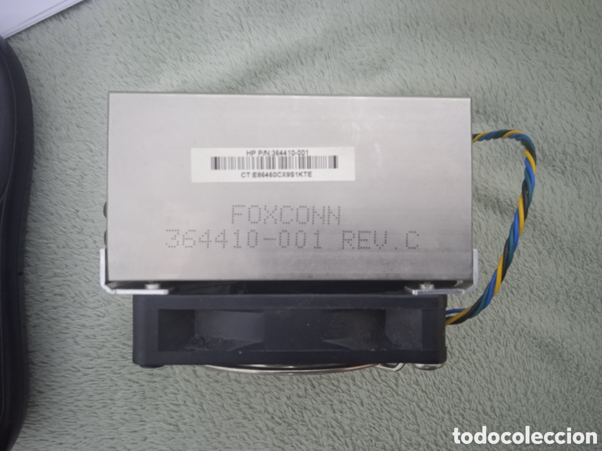 Videojuegos y consolas: Disipador + Ventilador FOXCONN Socket 775 - Foto 1