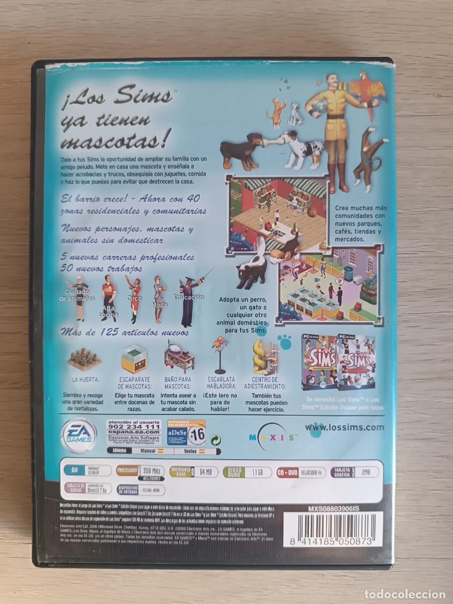 Videojuegos y consolas: PC CD-ROM: LOS SIMS ANIMALES A RAUDALES, DISCO DE EXPANSI&Oacute;N - Foto 3