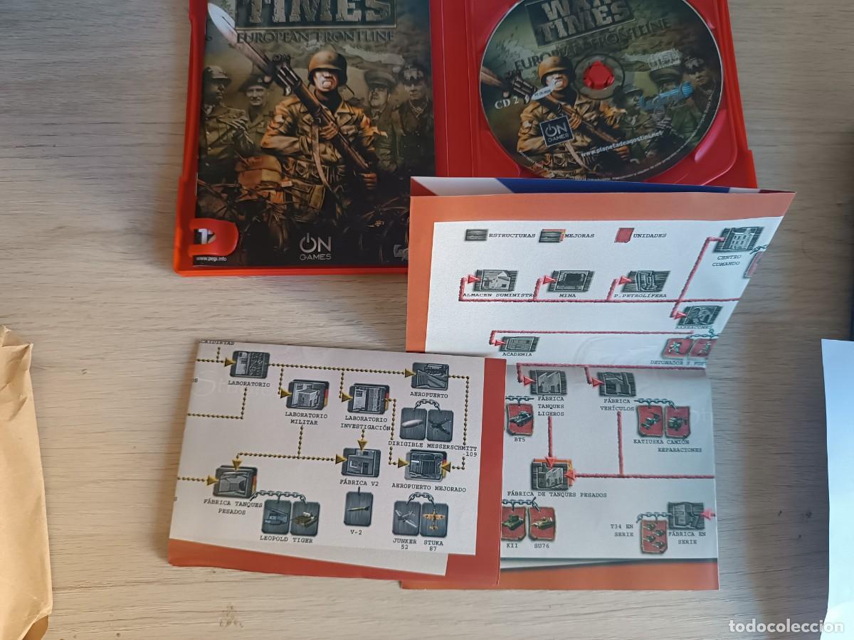 Videojuegos y consolas: WAR TIMES, EUROPEAN FRONTLINE - PC CD ROM. - Foto 3