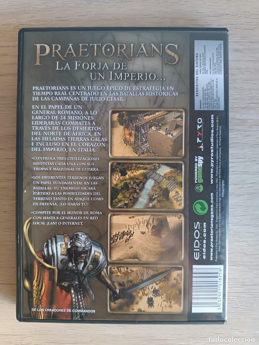 Videojuegos y consolas: PC CD-ROM PRAETORIANS. CON LIBRETO E INSTRUCCIONES. COMPLETO - Foto 3