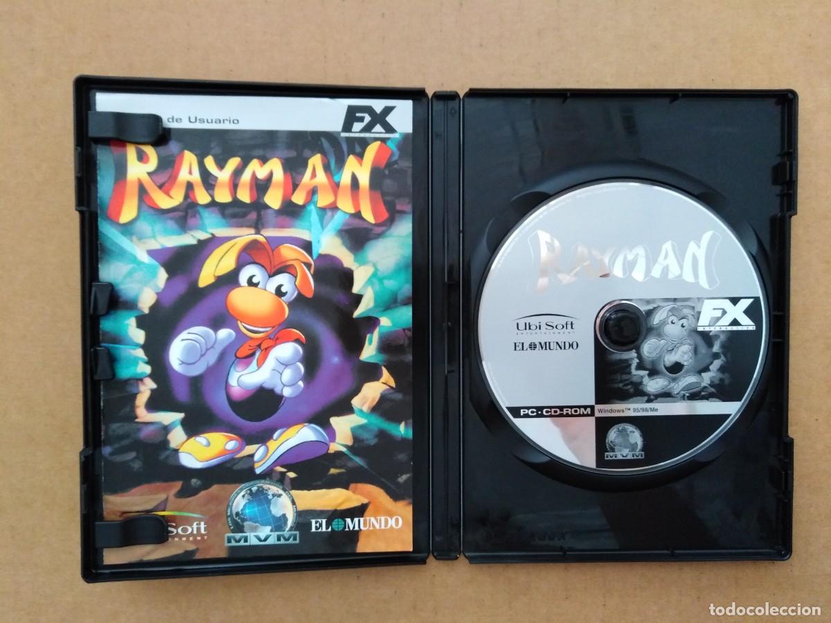 Videojuegos y consolas: Juego PC CD-Rom Rayman (Ubisoft, 2002). Con manual. FX Interactive. - Foto 3