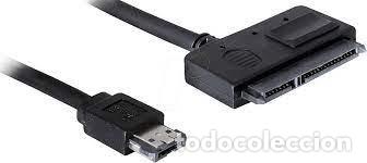 Videojuegos y consolas: Cable de eSATA a SATA - Foto 1