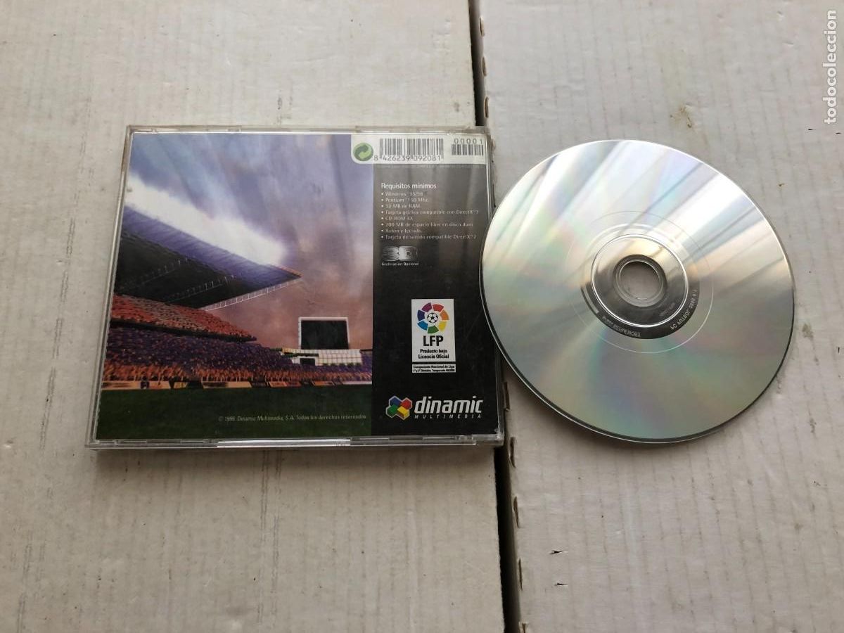 Videojuegos y consolas: PC FUTBOL 2000 - PC CD ROM KREATEN - Foto 2