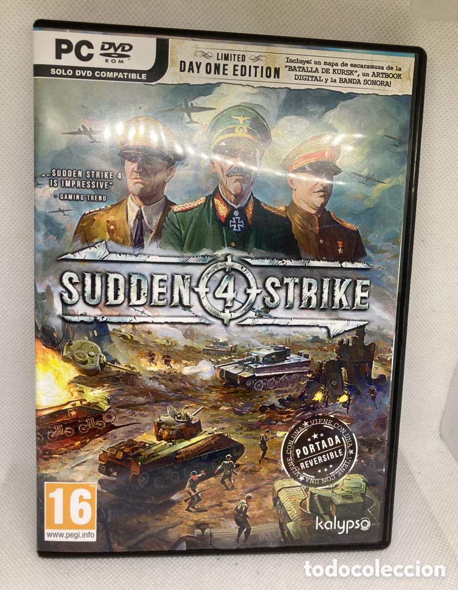 Videojuegos y consolas: SUDDEN 4 STRIKE PARA PC DVD COMO NUEVO - Foto 1