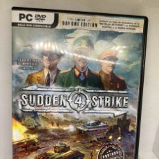 Videojuegos y Consolas: SUDDEN 4 STRIKE PARA PC DVD COMO NUEVO