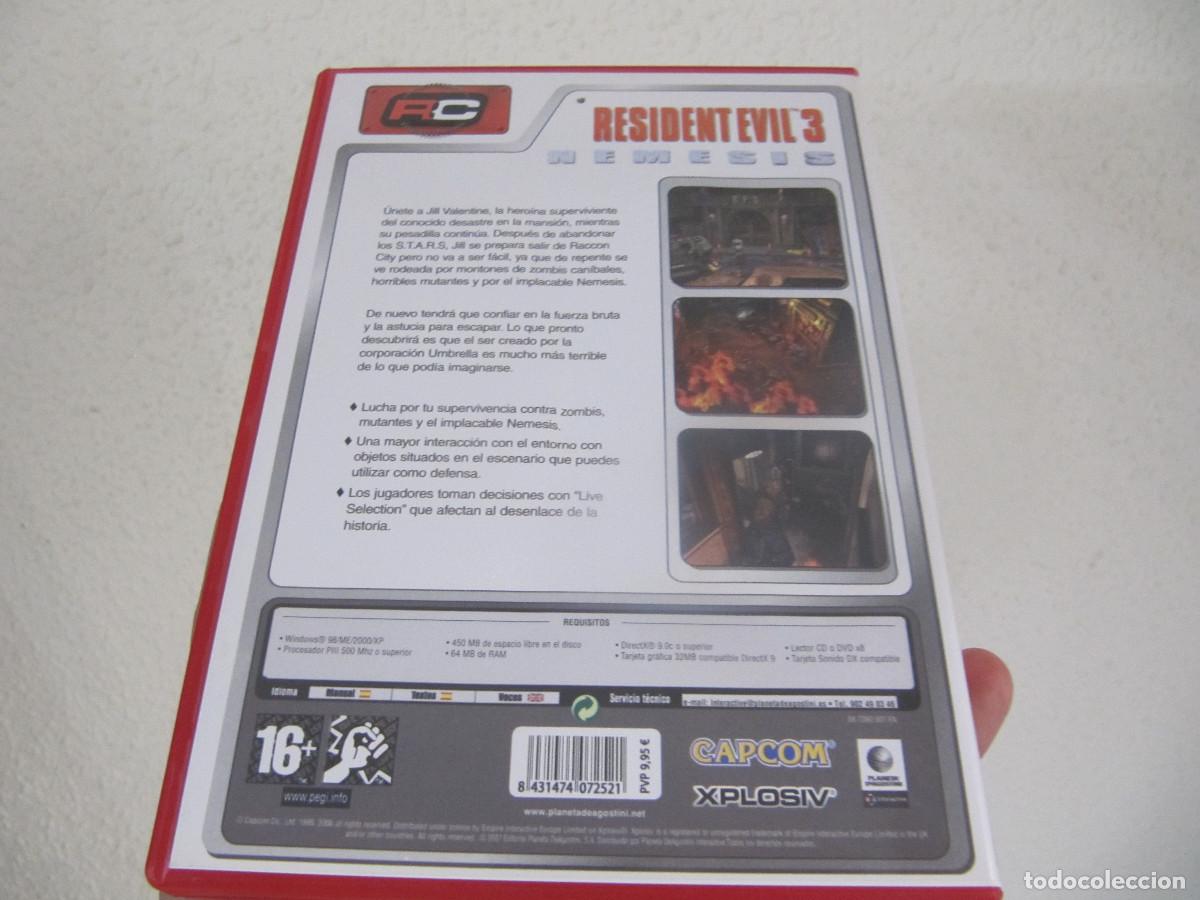 Videojuegos y consolas: RESIDENT EVIL 3 N&Eacute;MESIS - Foto 3