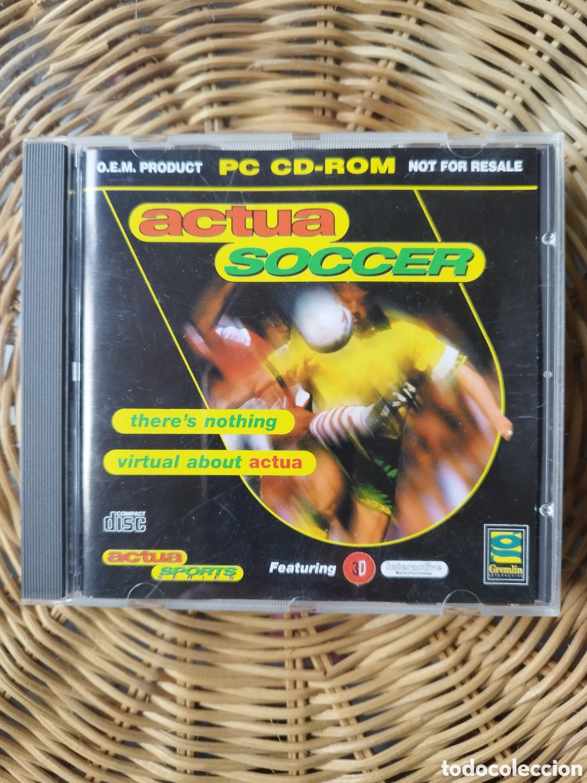 Videojuegos y consolas: Juego PC CD-ROM Actua Soccer. - Foto 1