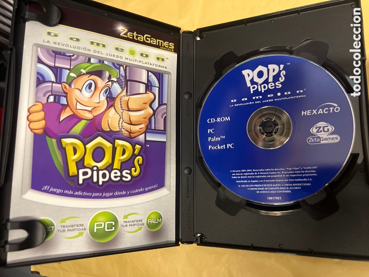 Videojuegos y consolas: T2/B2/59. POPS PIPES-PC CD ROM-HEXACTO-A&Ntilde;O 2001 - Foto 3