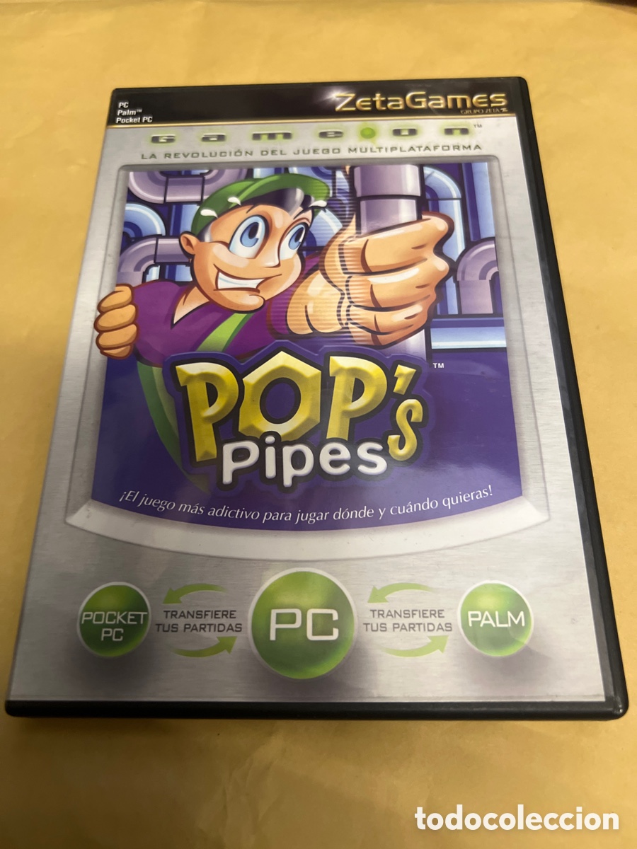 Videojuegos y consolas: T2/B2/59. POPS PIPES-PC CD ROM-HEXACTO-A&Ntilde;O 2001 - Foto 1