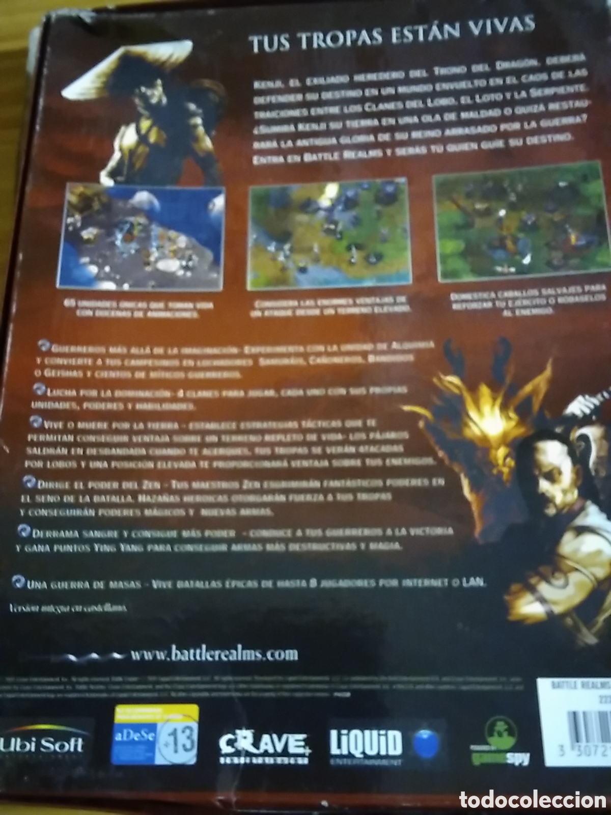 Videojuegos y consolas: Battle realms juego de pc incluye instrucciones y cd - Foto 2