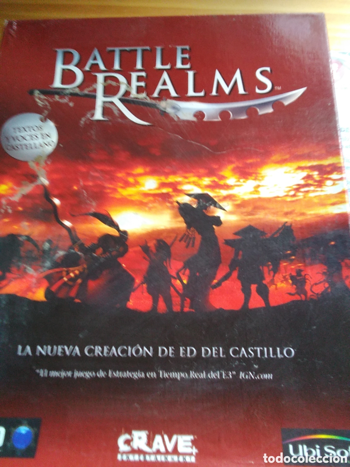 Videojuegos y consolas: Battle realms juego de pc incluye instrucciones y cd - Foto 1